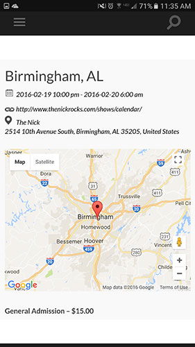 Wayne 'The Train' Hancock Website